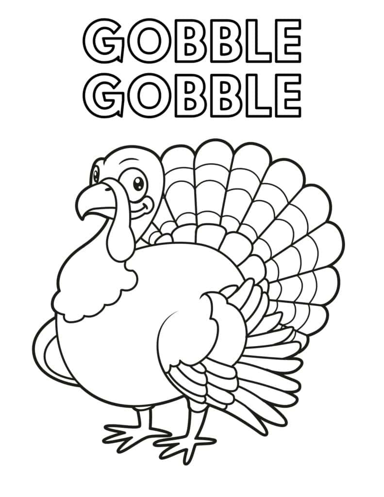 30 Free Thanksgiving Turkey Coloring Pages For Kids - Prudent intended for Free Printable Turkey to Color