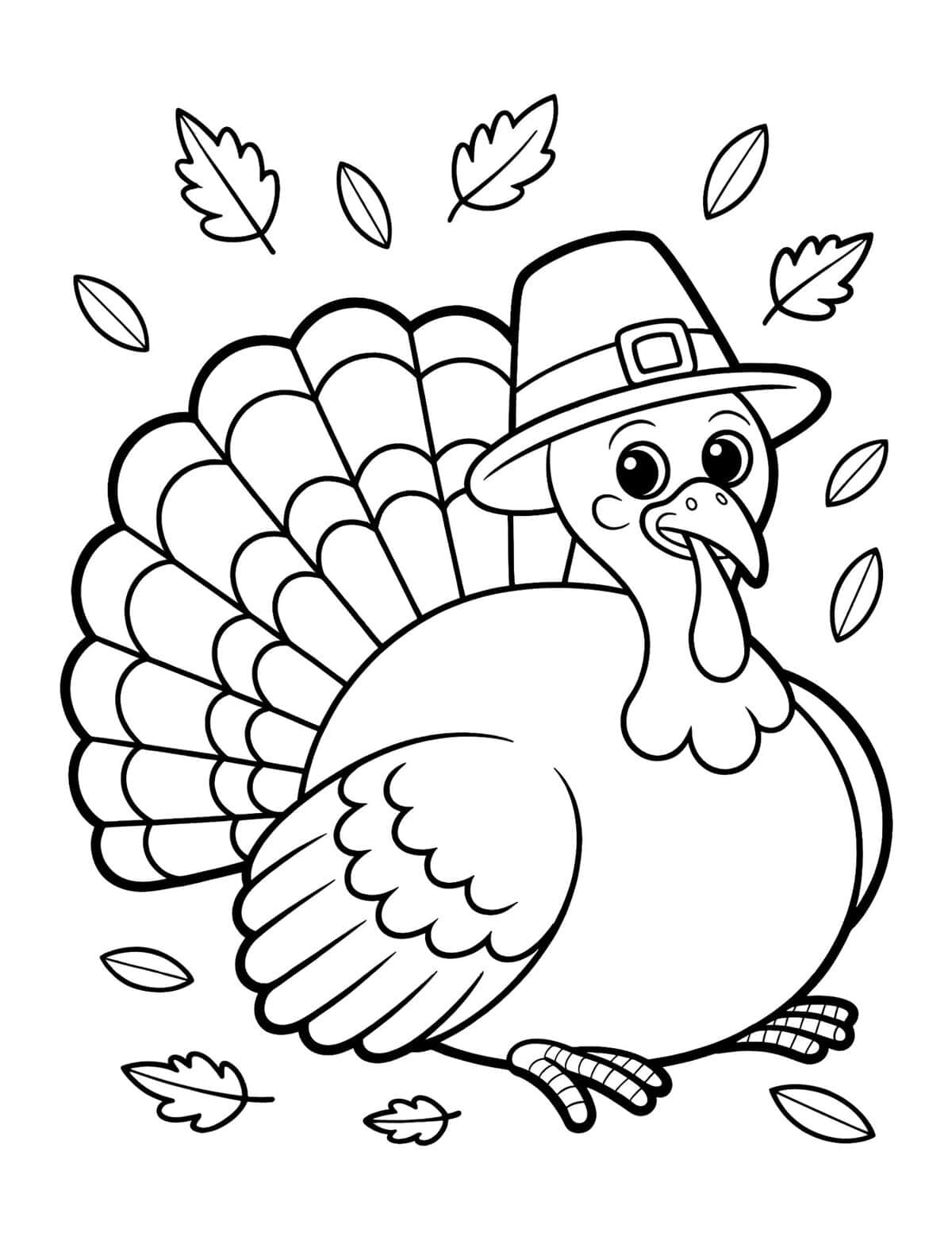 30 Free Thanksgiving Turkey Coloring Pages For Kids - Prudent within Free Printable Coloring Pages of Turkeys	Informational, Commercial