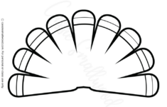 31 Cutest Turkey Templates – Cassie Smallwood inside Free Printable Turkey Feathers