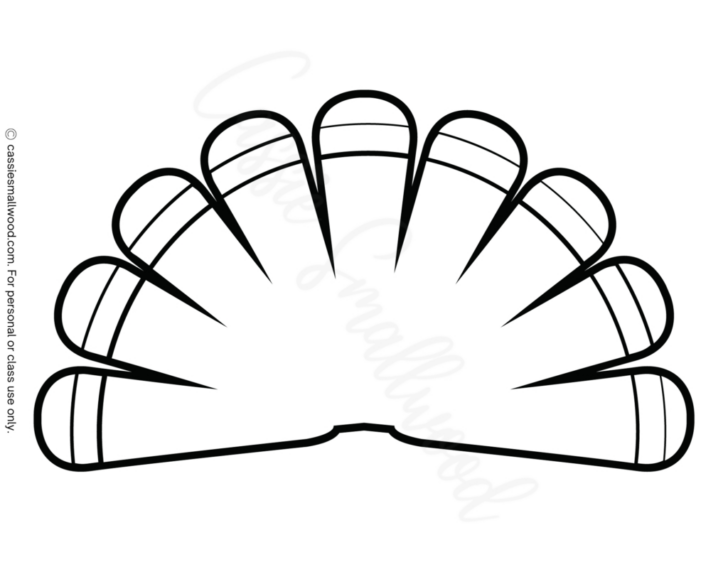 Free Printable Turkey Feathers