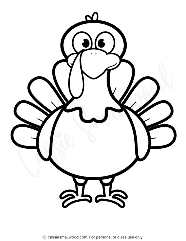 Printable Turkey Template Free Printable Turkey Template Free