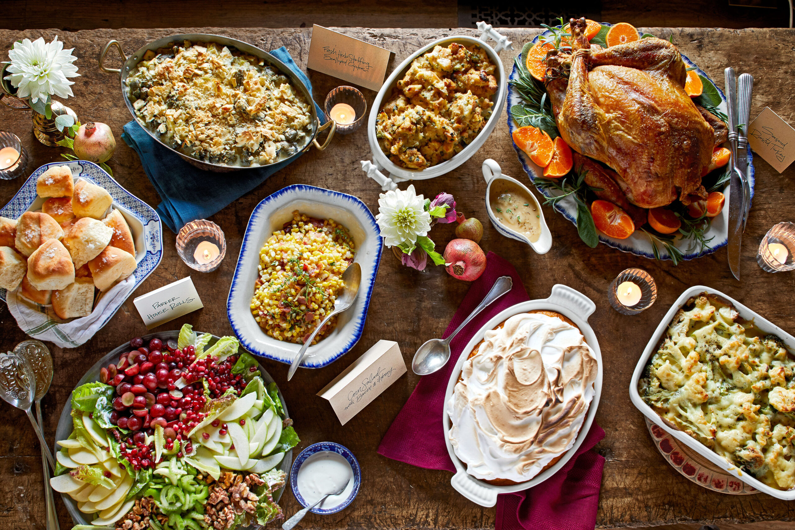 33 Thanksgiving Dinner Menus To Elevate Your Holiday Meal for Free Online Thanksgiving Templates Menu Hgtv