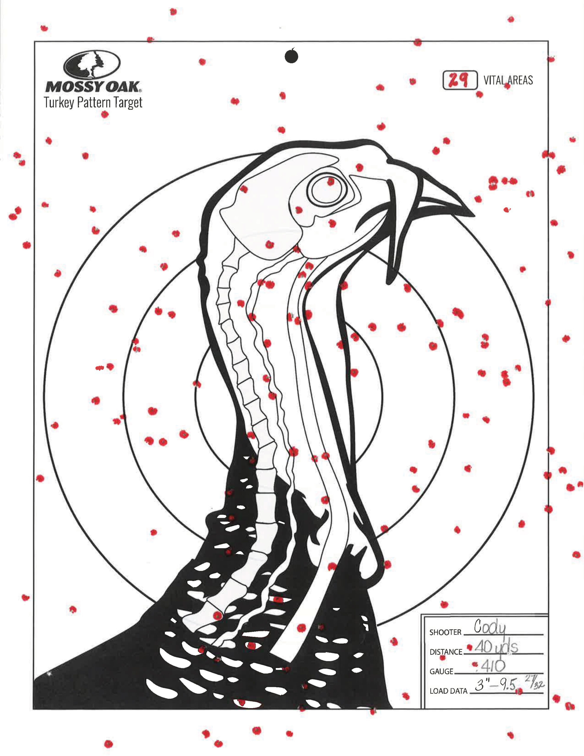 410 Turkey Hunting: Shotguns, Loads, Chokes, And More | Mossy Oak for Mossy Oak Printable Turkey Targets