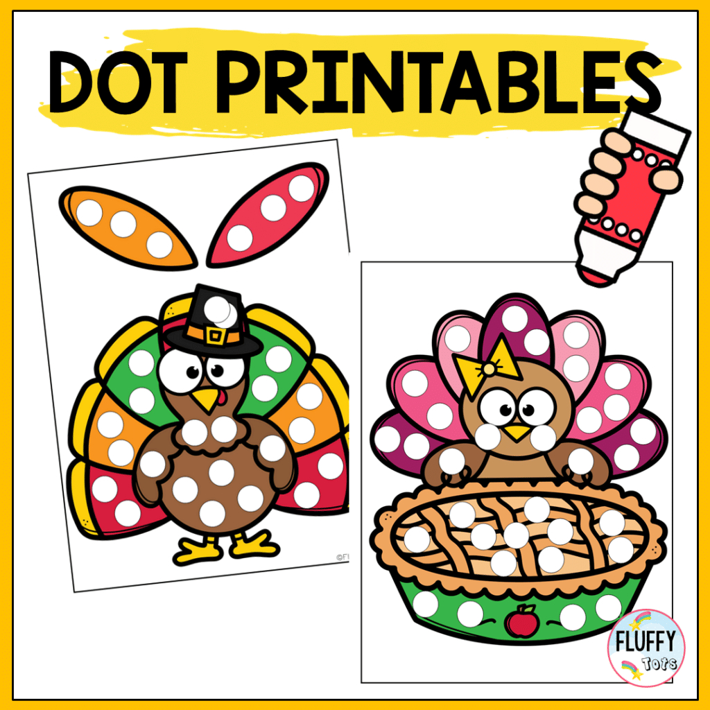 6 Thanksgiving Fine Motor Printables Activities For Toddlers inside Turkey Activities For Preschool Printable