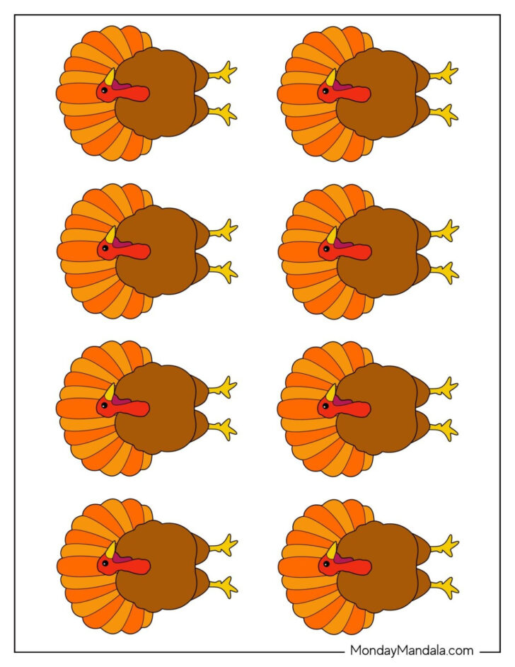 Turkey Cut Out Printable