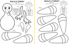 Build A Turkey Craft: Free Printable | Craft Corner Diy regarding Build a Turkey Craft Free Printable