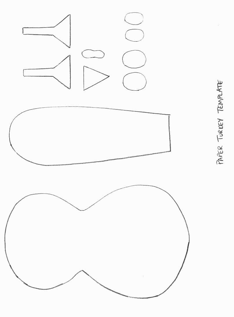 Discover 8 Turkey Template And Thanksgiving Preschool Ideas within Printable Turkey Paper