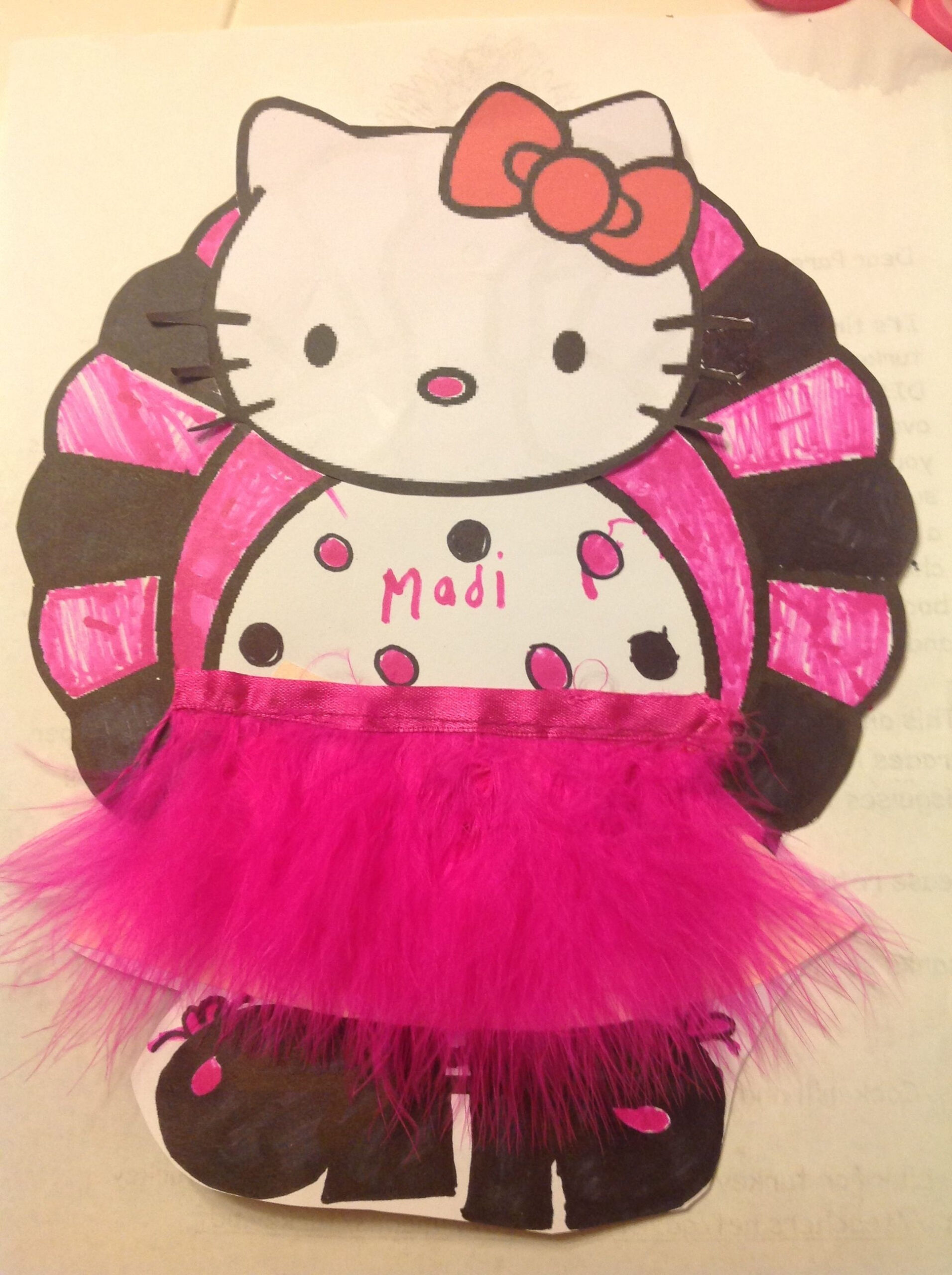 Discover 89 Turkey Disguises And Turkey Project Ideas | Tom Turkey within Hello Kitty Turkey Disguise Printable