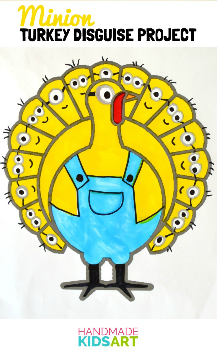 Disguise A Turkey, As A Minion? - Innovation Kids Lab for Disguise a Turkey Minion Printable