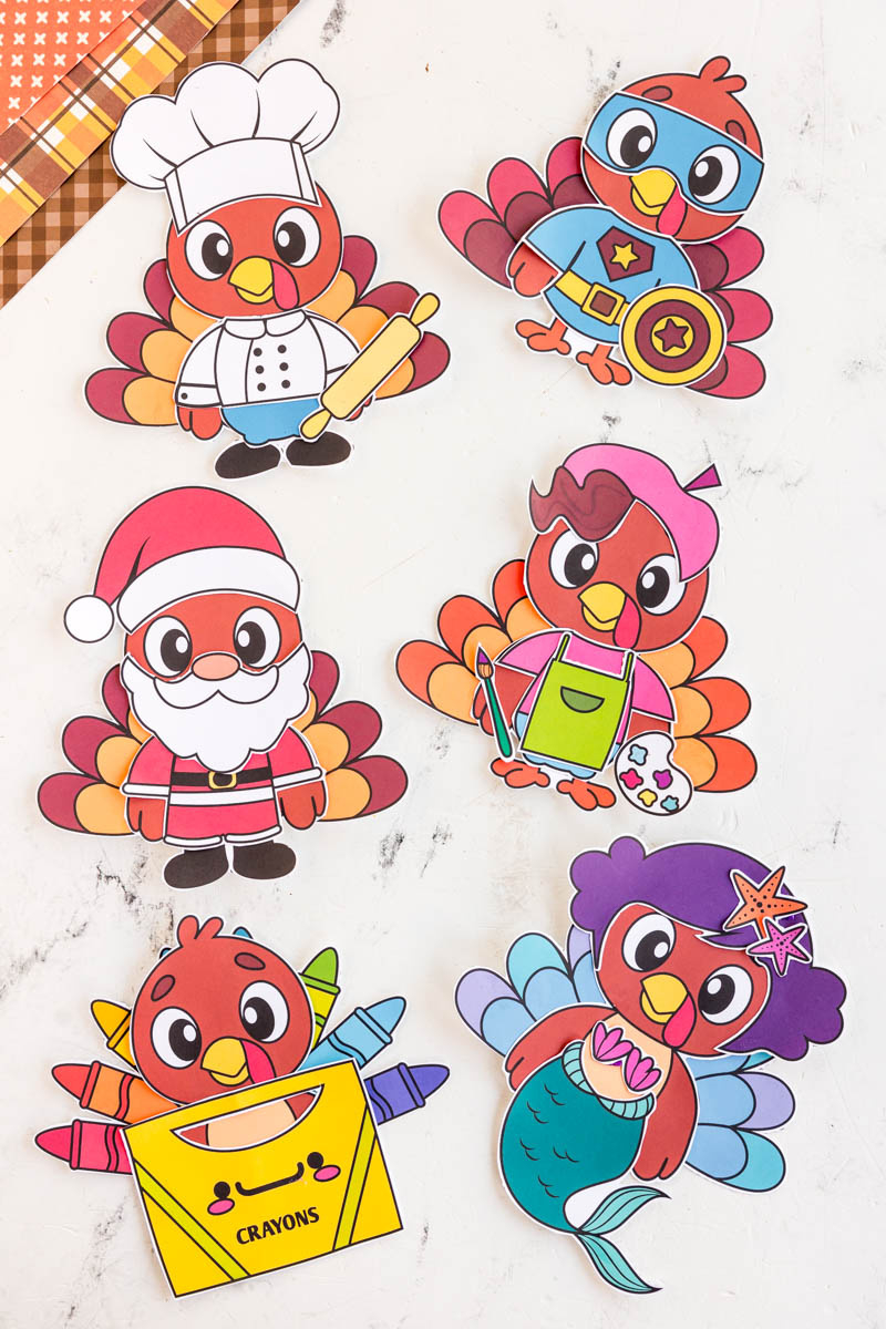 Disguise A Turkey.mp4 inside Decorate A Turkey Printable