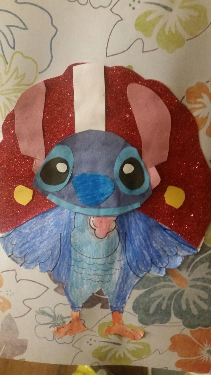 Disguise A Turkey School Project. We Went With Stitch And His for Stitch Turkey Disguise Printable