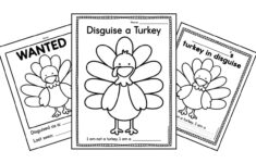 Disguise A Turkey Template (Free Printables) – The Best Ideas For Kids within Turkey Printable Cut Out	Informational