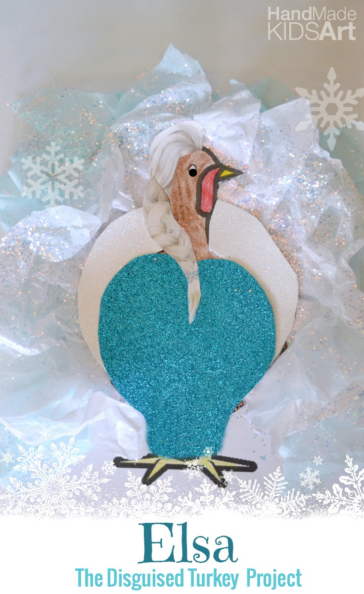 Elsa Turkey Disguise - Innovation Kids Lab for Turkey in Disguise Elsa Printable