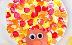 🦃 Paper Plate Fall Turkey Craft For Preschoolers In November for Turkey Crafts For Toddlers Printable