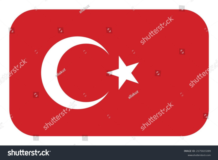Flag of Turkey Printable