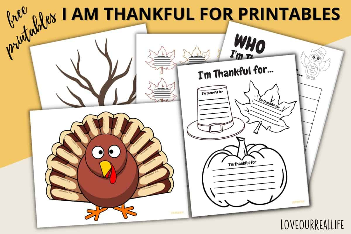Free I&amp;#039;M Thankful For Printable And Worksheets For Kids ⋆ Love pertaining to Free Printable Of I Am Thankful For Writing Sheets