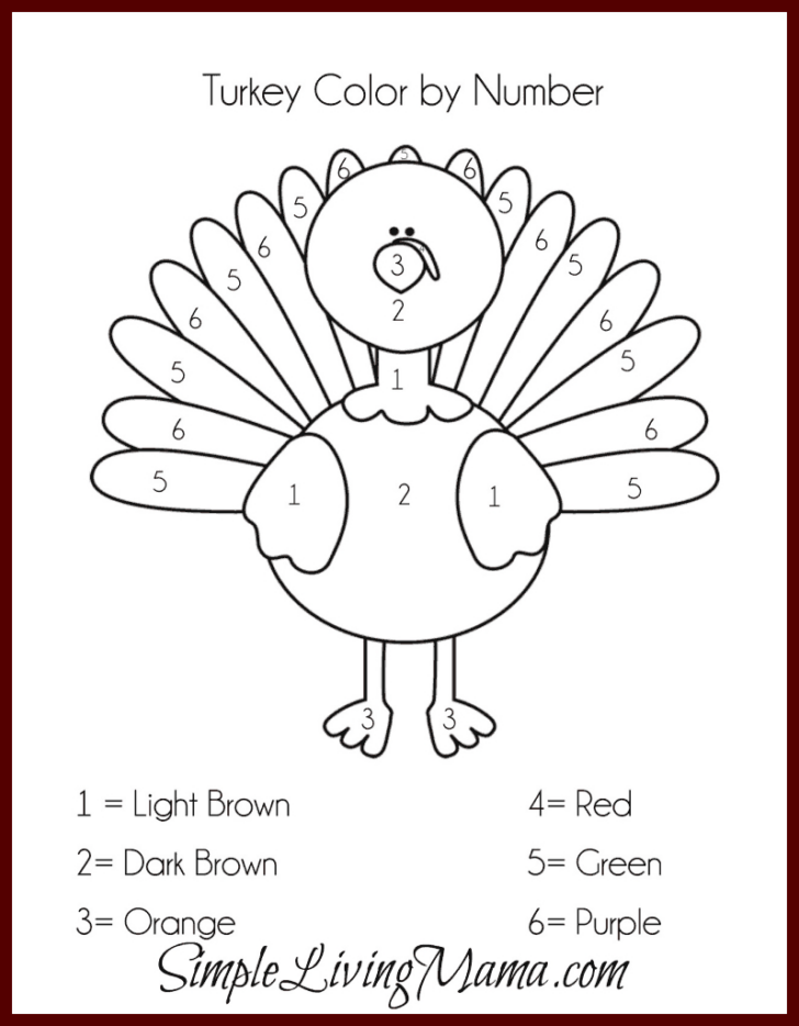 Printable Turkey Activities