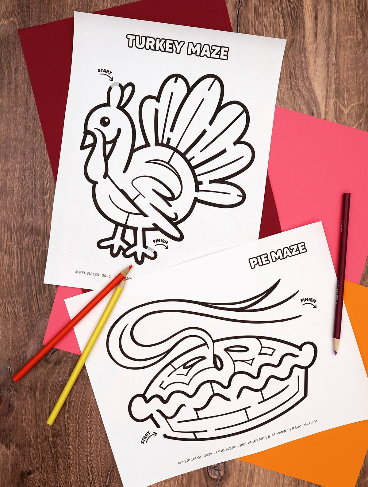 Free Printable Thanksgiving Mazes: Cute Holiday Fun For All Ages! intended for Turkey Maze Free Printable