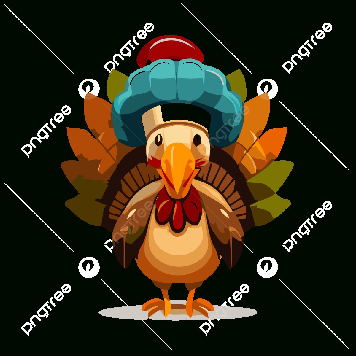 Free Printable Turkey Vector, Sticker Clipart An Illustrative throughout Printable Cartoon Turkey