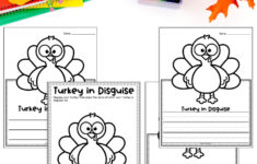 Free Turkey In Disguise Project Template pertaining to Printable Disguise a Turkey Template