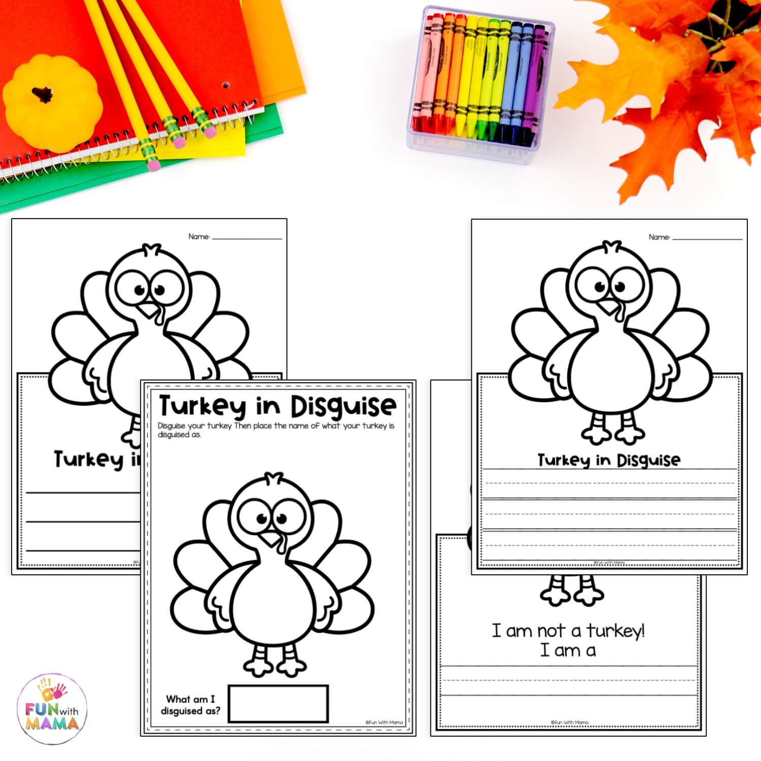 Free Turkey In Disguise Project Template regarding Disguise a Turkey Template Free Printable