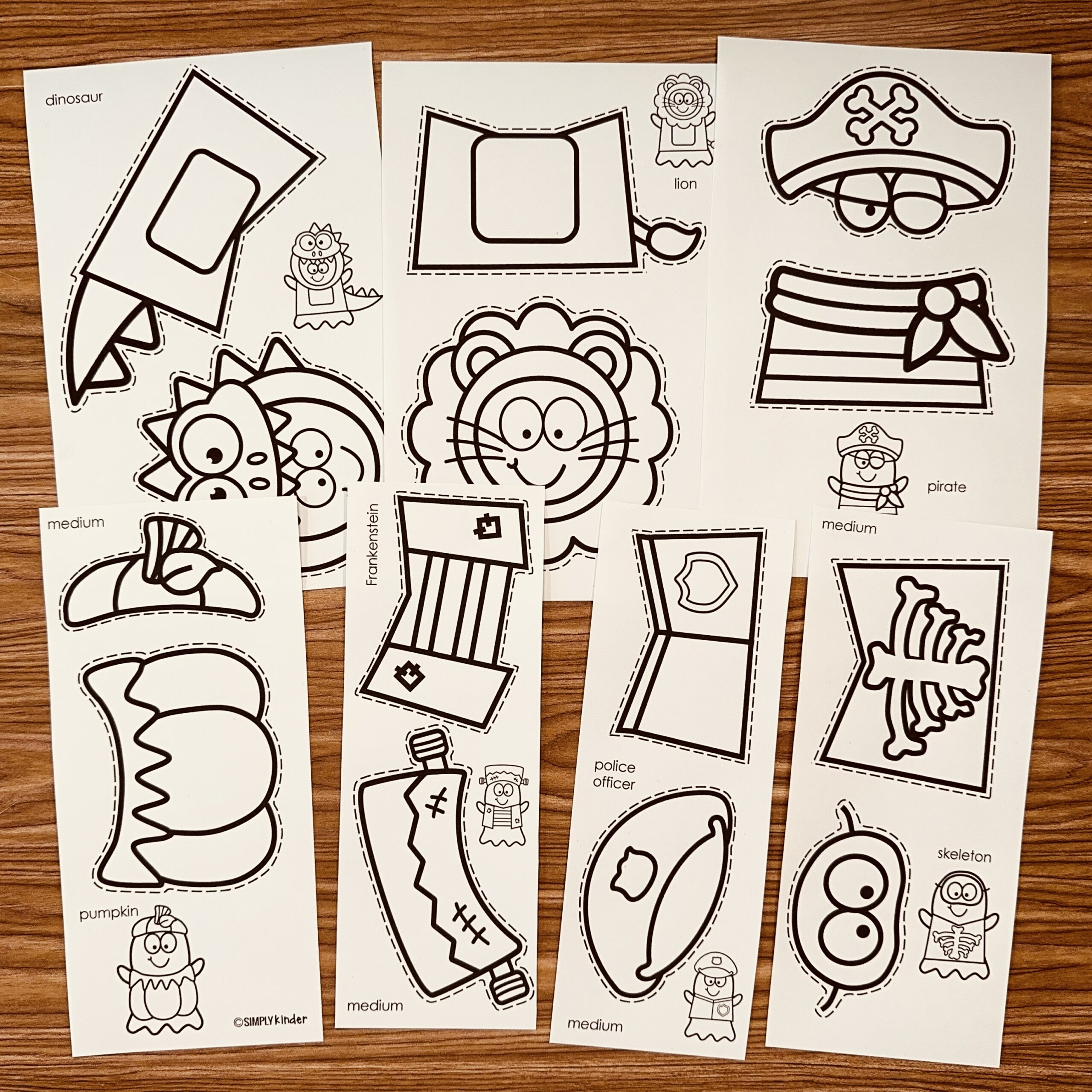 Ghost In Disguise Printables - Simply Kinder + Printable Membership within Template Free Printable Turkey in Disguise Printable Outfits Informational