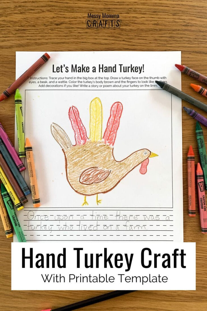 Turkey Hand Printable