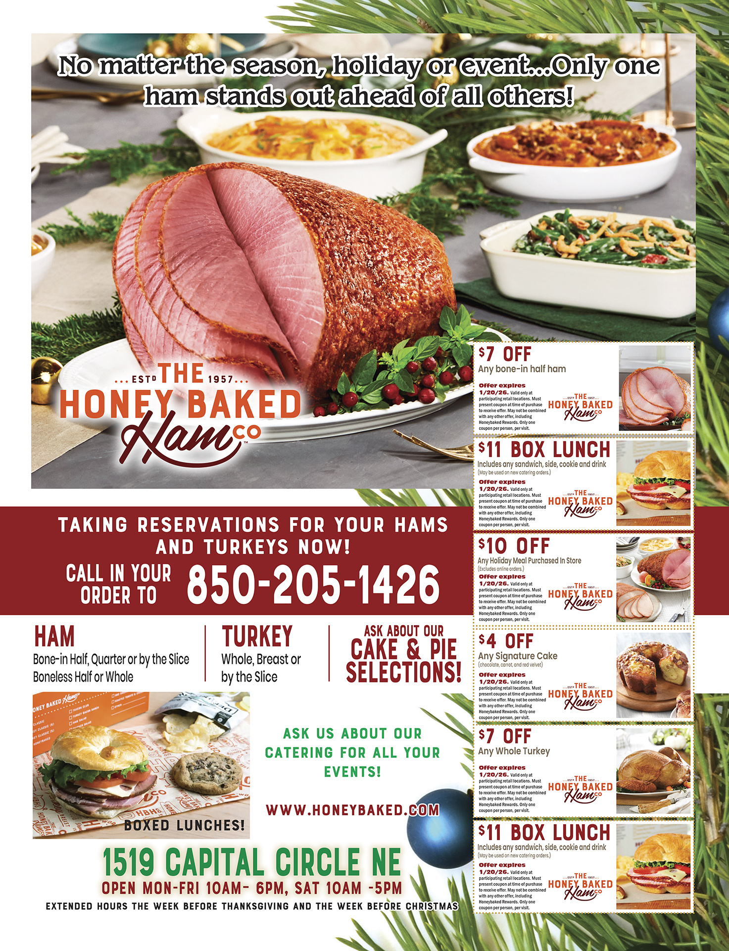 Honey Baked Ham Co | Ad/Max Coupons with Honey Baked Turkey Coupons Printable