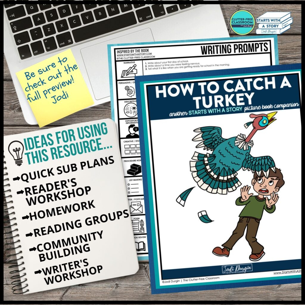 How To Catch A Turkey Activities And Lesson Plans For 2025 with regard to How to Catch a Turkey Printable