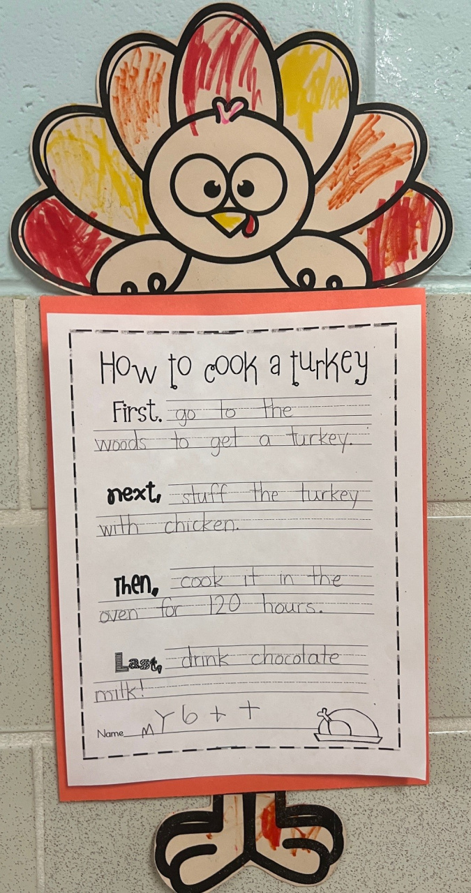 How To Cook A Thanksgiving Turkey In The Eyes Of A Kindergartener intended for How to Catch a Turkey Free Printable