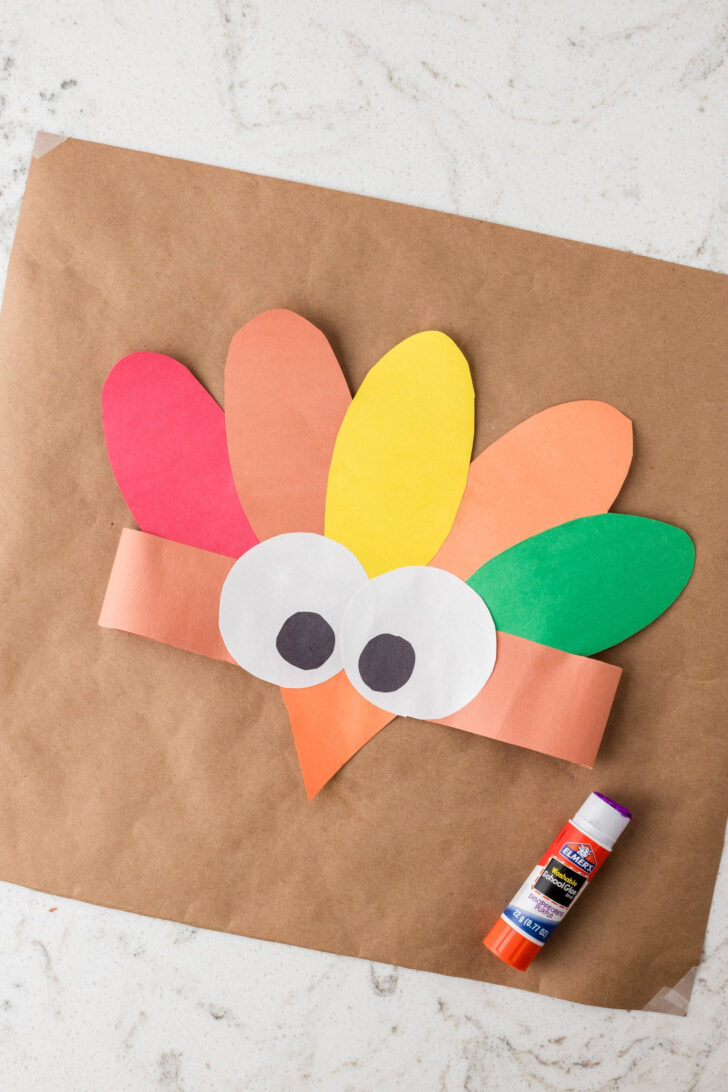 Turkey Headband Craft Printable
