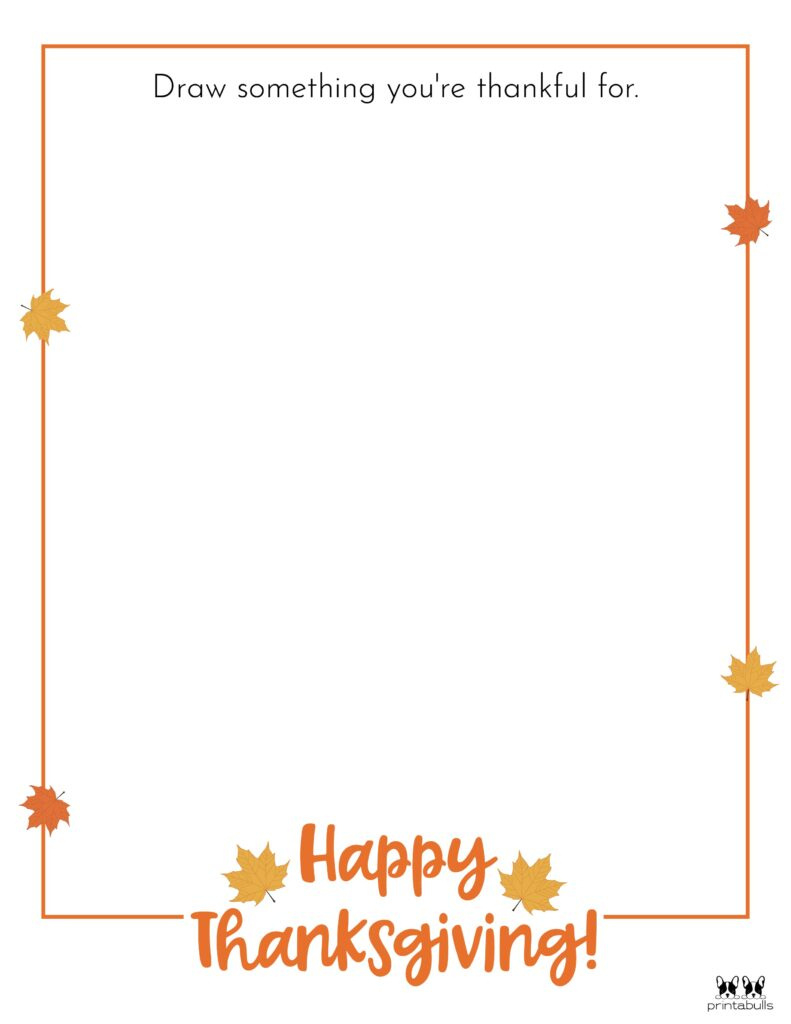 I Am Thankful For&amp;#039; Printables - 10 Unique Worksheets | Printabulls in I Am Thankful For Because Printable