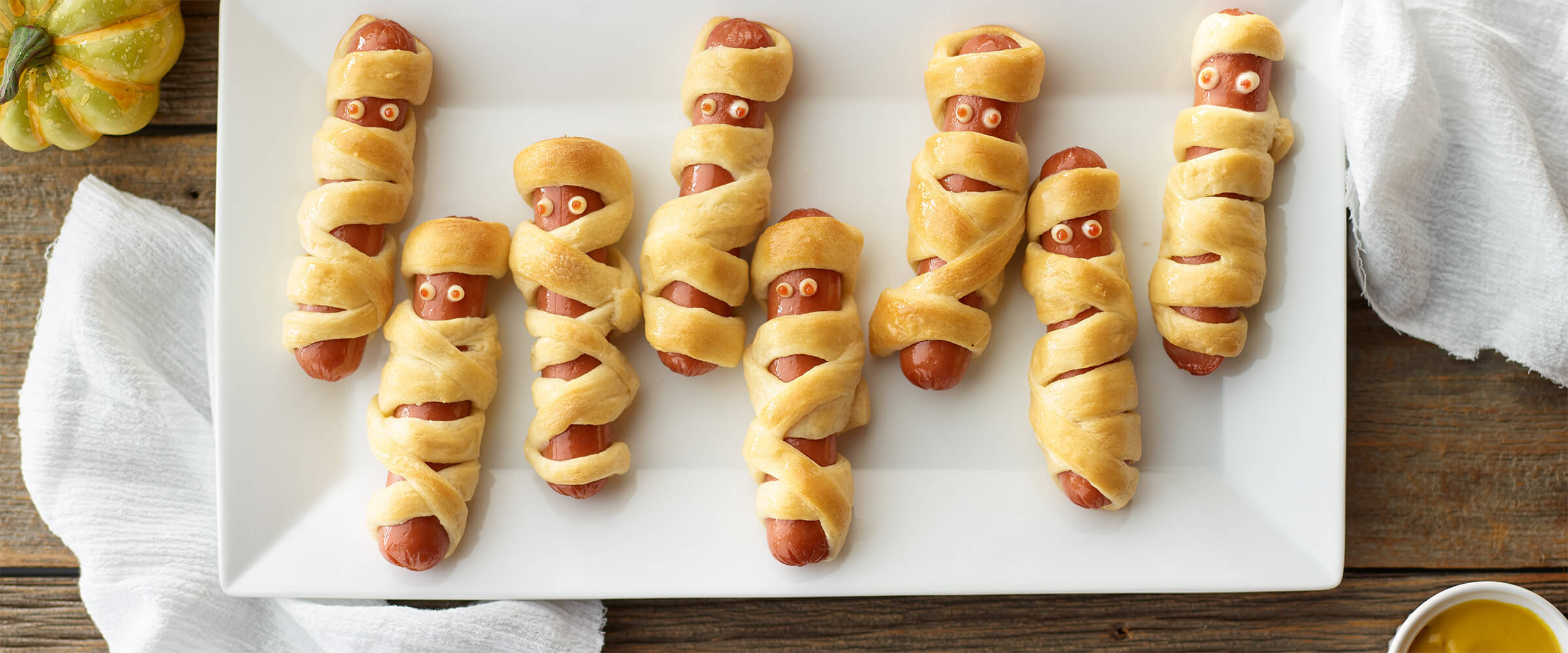 Mummy Turkey Franks with Jennie O Ground Turkey Coupons Printable