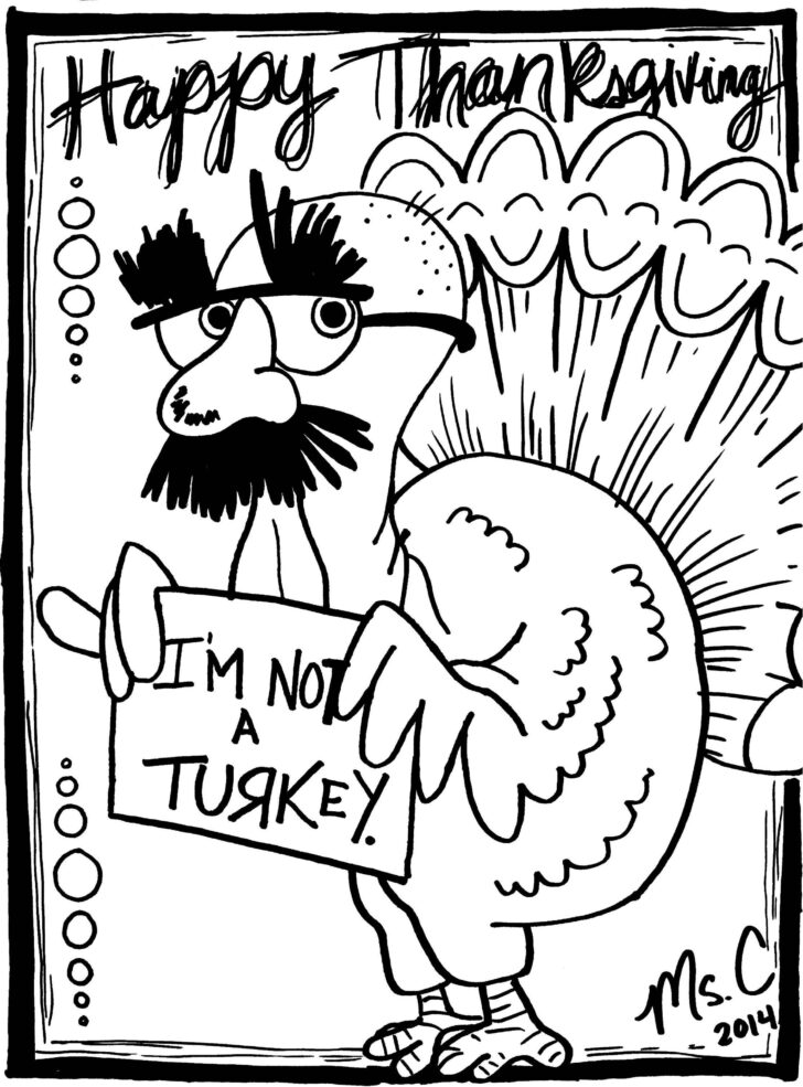 Turkey Coloring Printables Informational Turkey Coloring Printables Informational