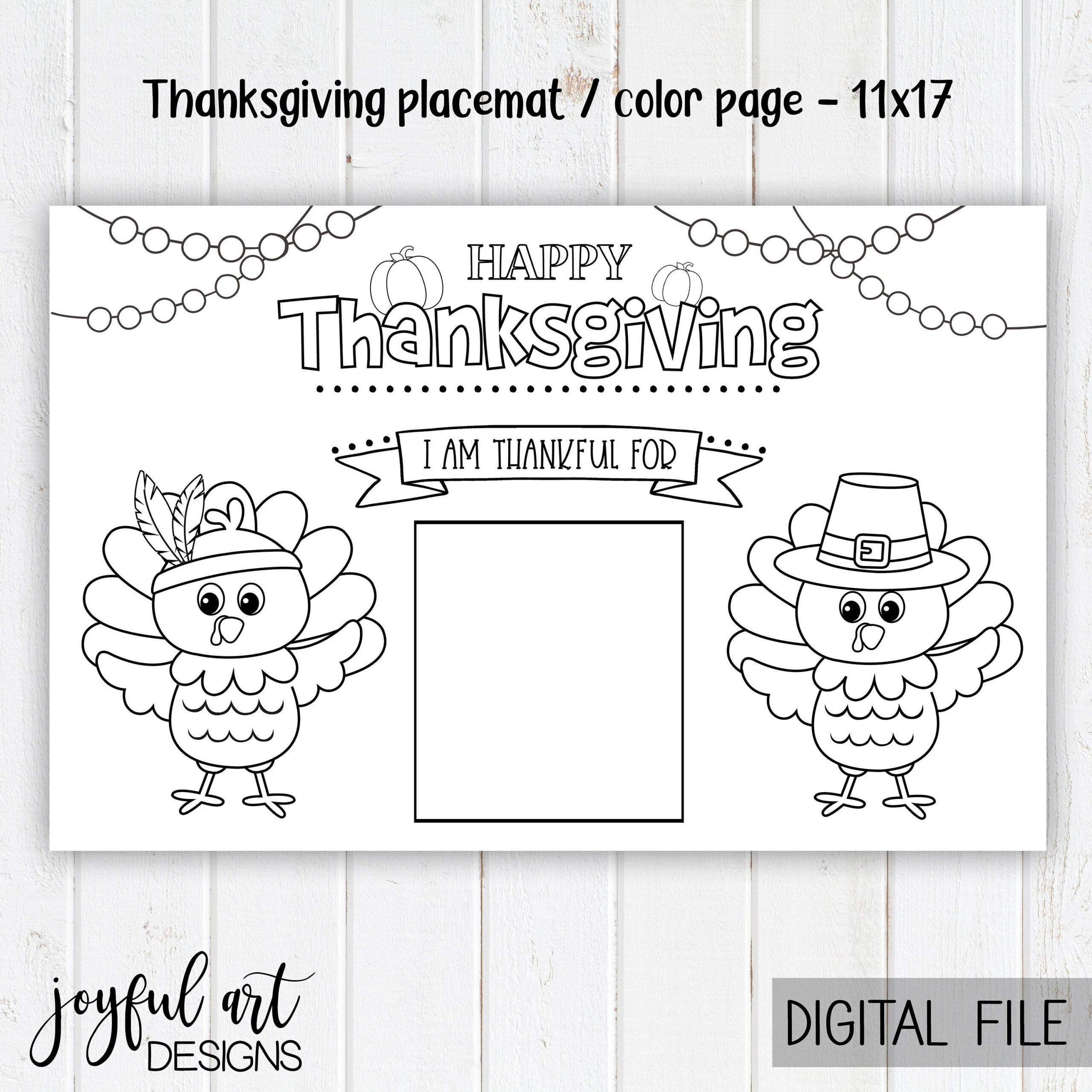 Printable Thanksgiving Placemat, Kid'S Thanksgiving Placemat pertaining to Turkey Placemat Printable
