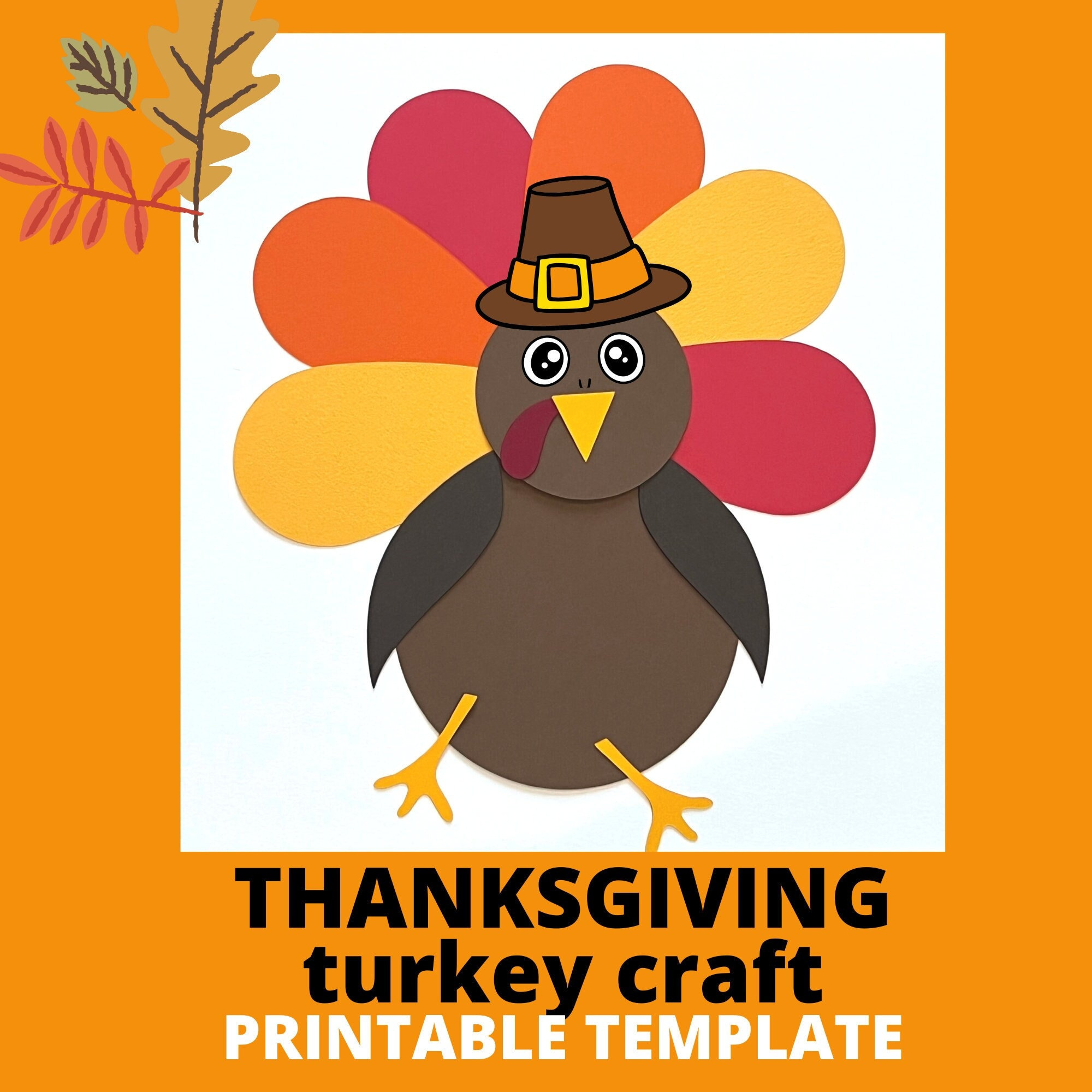Printable Thanksgiving Turkey Craft| |Fall Craftturkey Craft pertaining to Printable Thanksgiving Turkey Pictures
