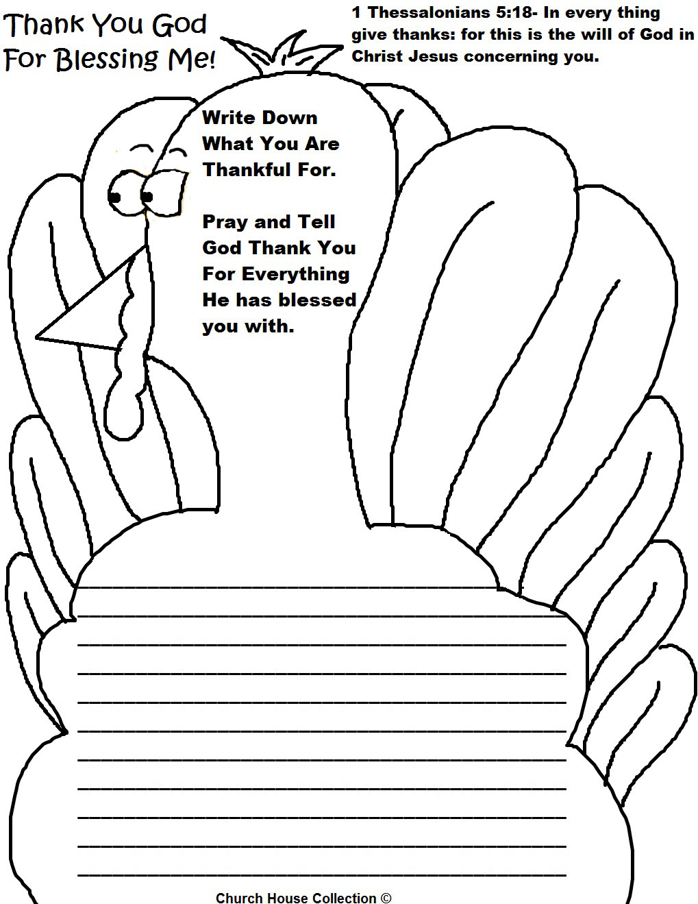 Printable Turkey Writing Paper for Free Printable Turkey Writing Template