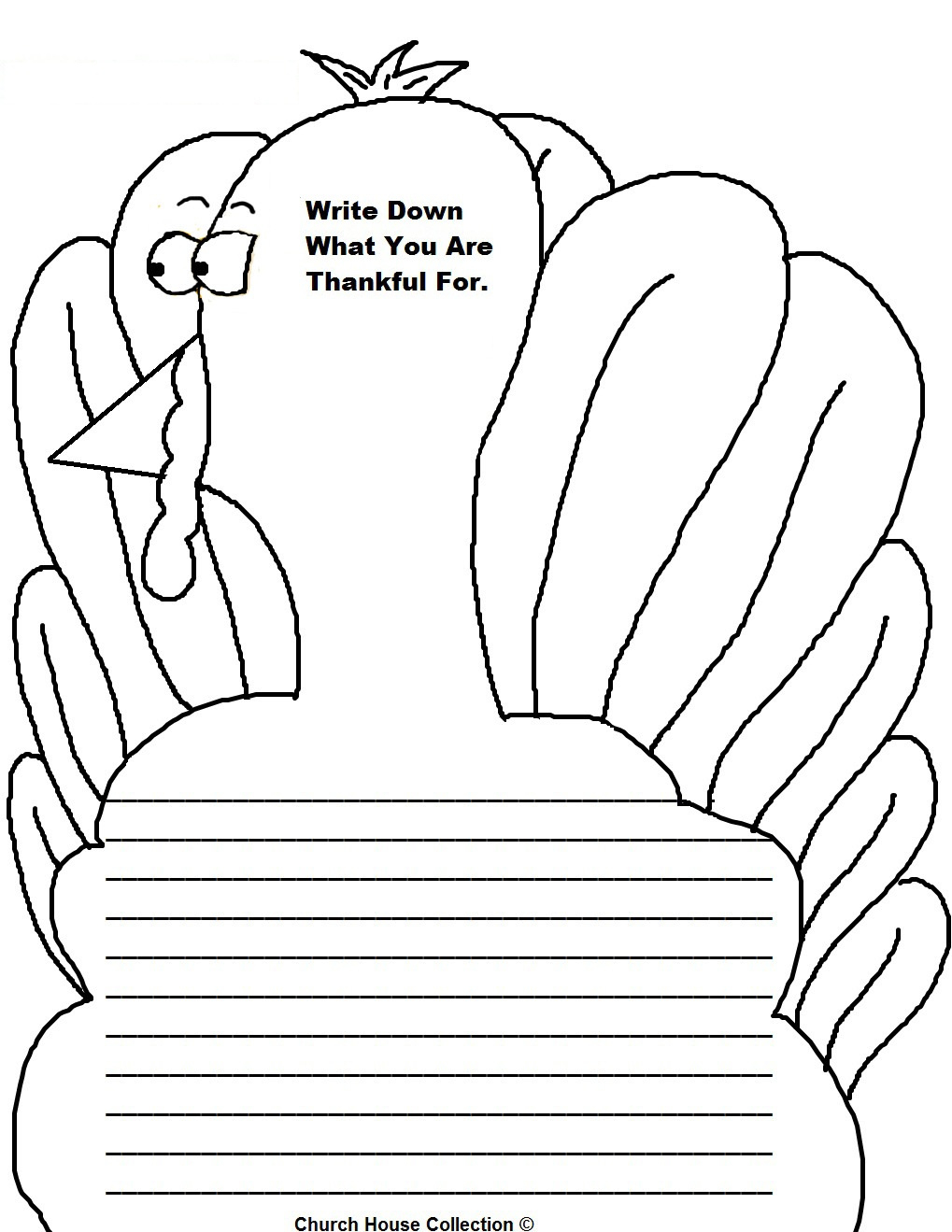 Printable Turkey Writing Paper within Printable Turkey Writing Paper