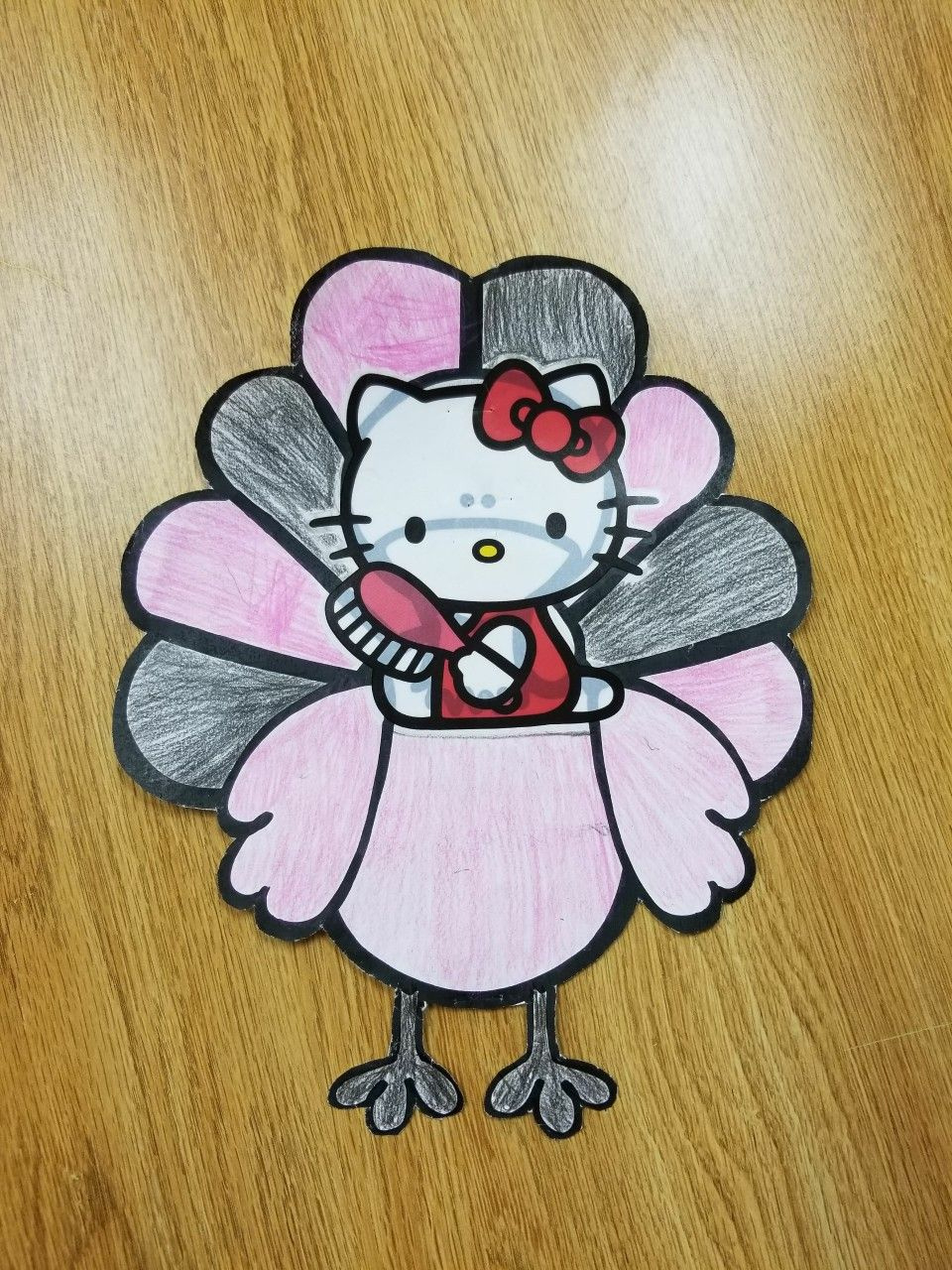 Sanrio Turkey Disguise for Hello Kitty Turkey Disguise Printable