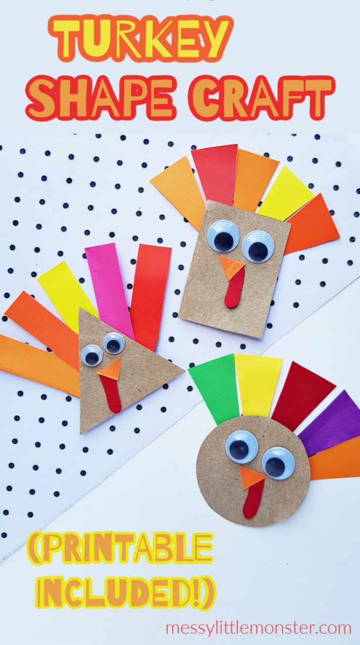 Turkey Shape Printable