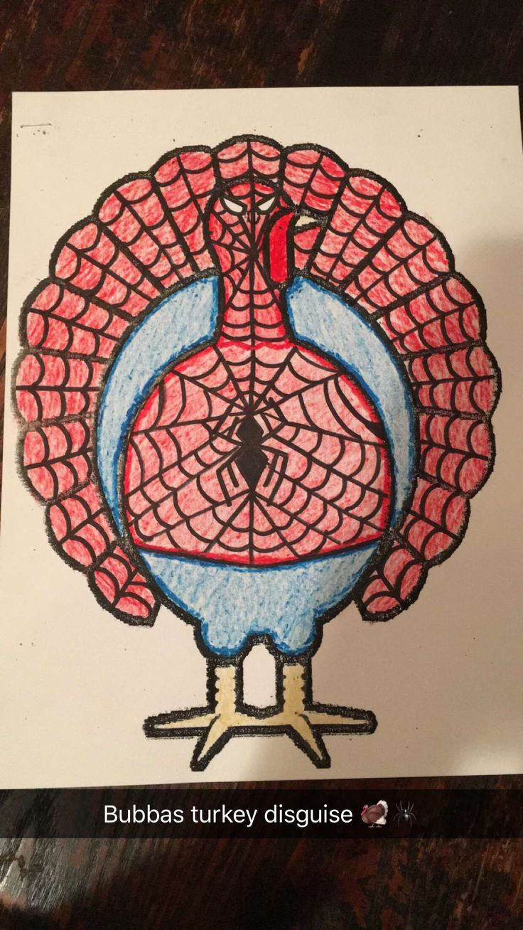 Spider-Man Turkey Disguise inside Spider Man Turkey Disguise Printable