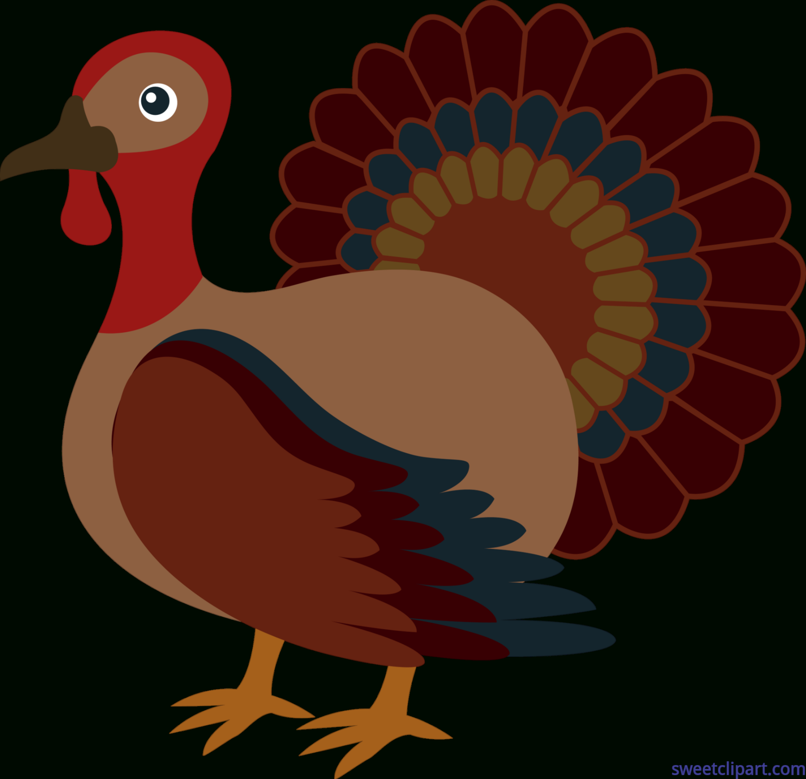 Sweet Clip Art - Cute Free Clip Art And Coloring Pages within Free Printable Turkey Clipart