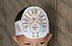 Thankful Turkey Hats regarding Printable Turkey Hat