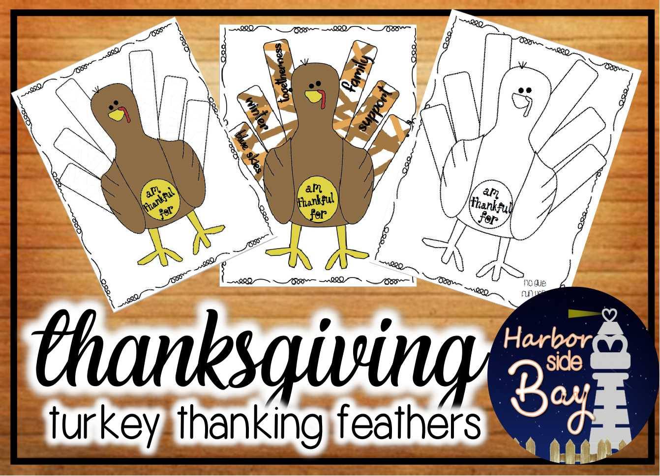Thanksgiving Accion De Gracias Thankful Turkey | Madeteachers with regard to Thankful Turkey Printable Informational
