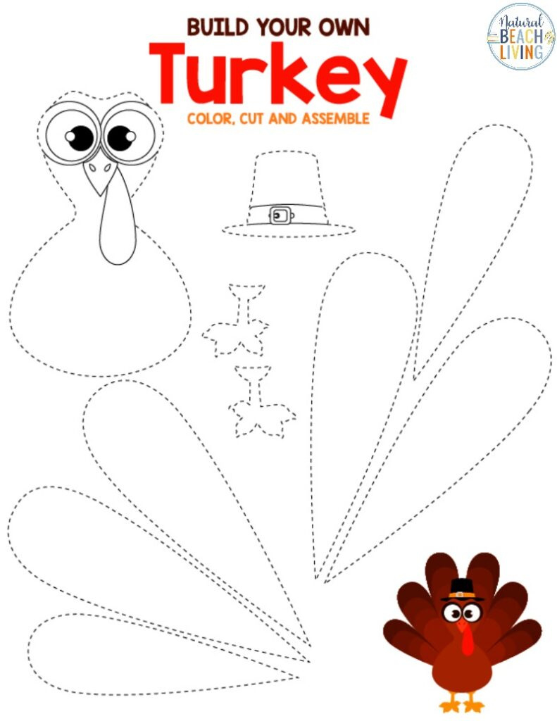 Thanksgiving Activities For Kids - Fun And Free Printable with regard to Turkey Printables For Kindergarten
