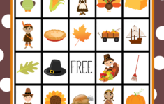 Thanksgiving Bingo Game – Crazy Little Projects for Printable Bingo Cards Thanksgiving