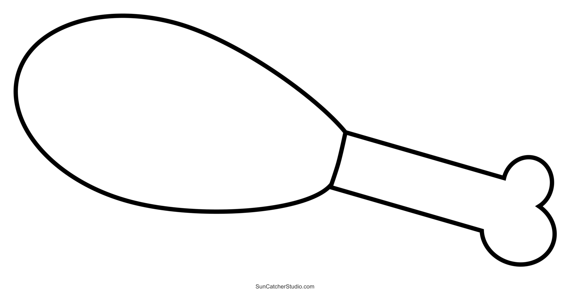 Thanksgiving Clipart, Templates, Patterns, &amp;amp; Graphics – Free within Printable Turkey Leg Template