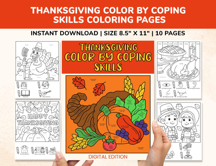 Turkey Color By Number Printable	Informational