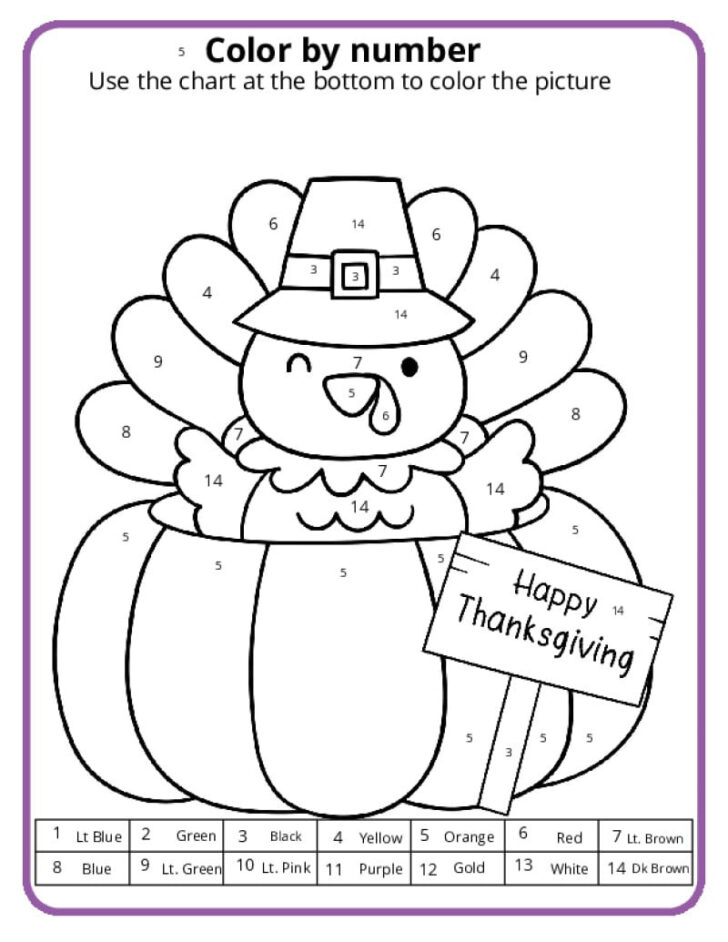 Turkey Math Printables Turkey Math Printables
