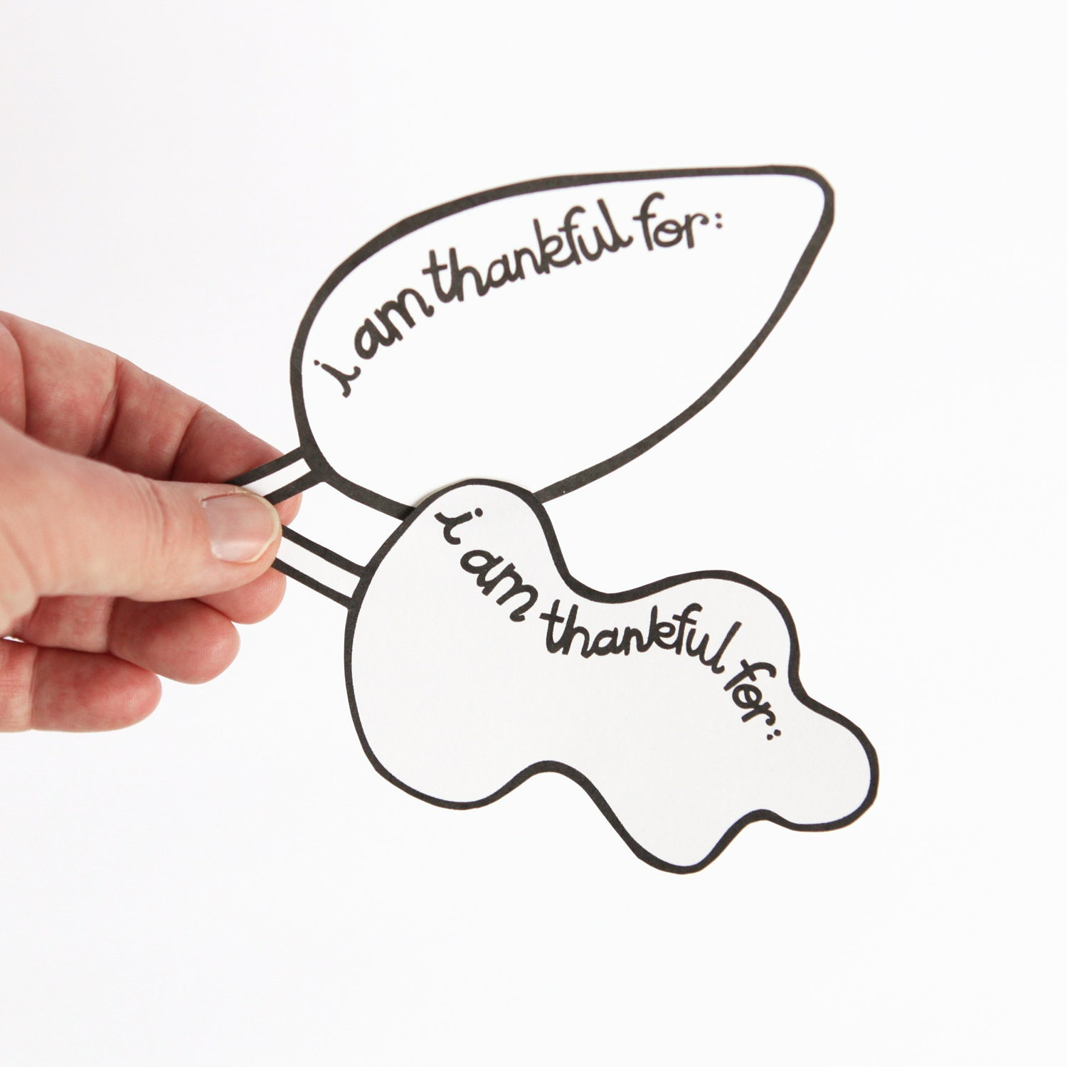 Thanksgiving Printable Banner: Thankful Leaves Classroom Decor in I Am Thankful For Printable Banner